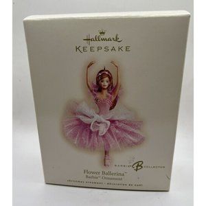 Hallmark Keepsake Ornament Flower Ballerina Dancer Barbie 2007 Christmas New Box